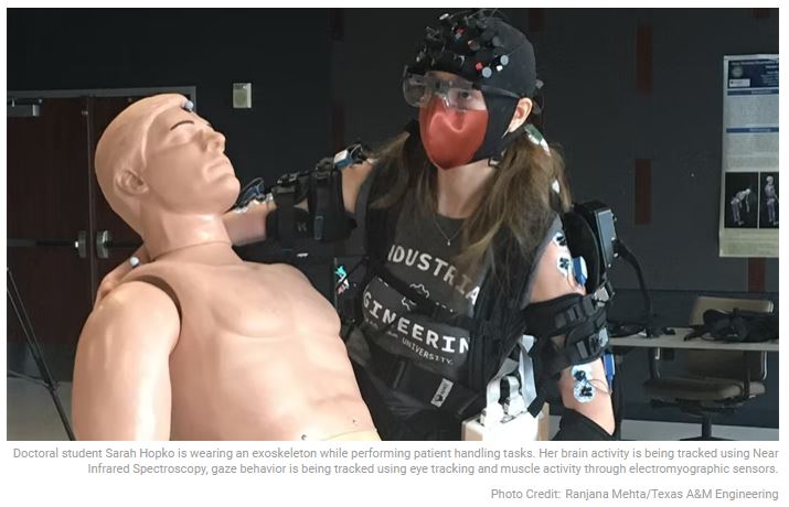 Exoskeletons: physically beneficial, mentally taxing