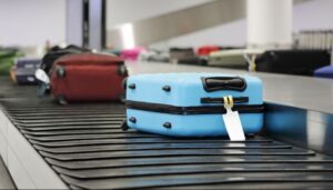 UFH RFID tags on luggage